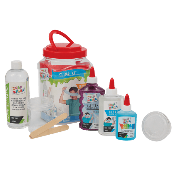 Slime kit - viola/azzurro - CREA MANIA