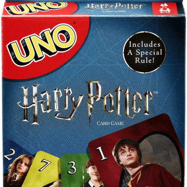 Uno versione harry potter, gioco di carte - Harry Potter, MATTEL GAMES, UNO