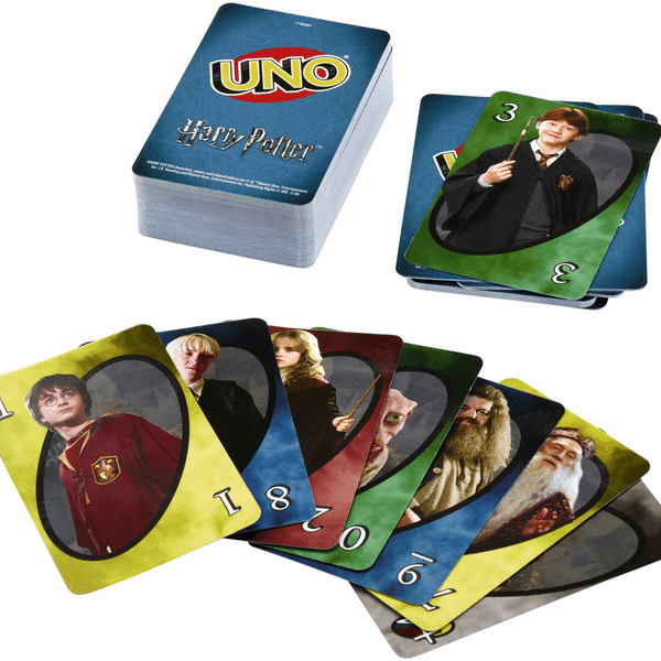 Uno versione harry potter, gioco di carte - Harry Potter, MATTEL GAMES, UNO