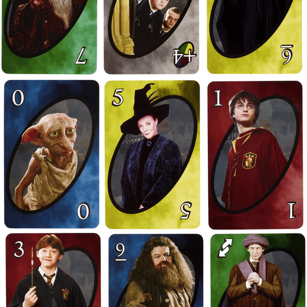 Uno versione harry potter, gioco di carte - Harry Potter, MATTEL GAMES, UNO