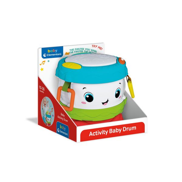 Clementoni - 17409 - activity baby drum - BABY CLEMENTONI