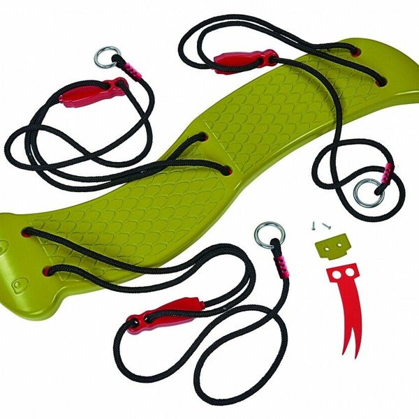 Big snake-swing seggiolino altalena 2 posti, in plastica, portata 50 kg, con corde regolabili in altezza, + 5 anni, 800056743 - SMOBY