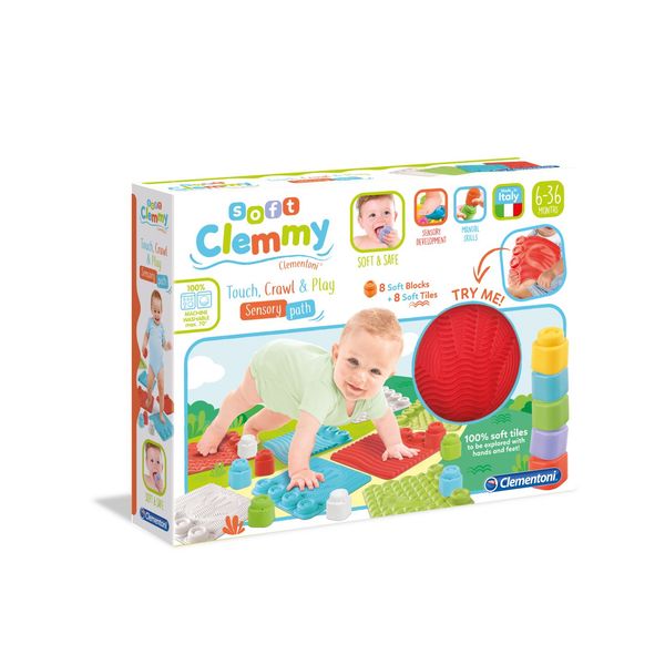 Clementoni - 17352 - soft clemmy - percorso sensoriale - CLEMMY
