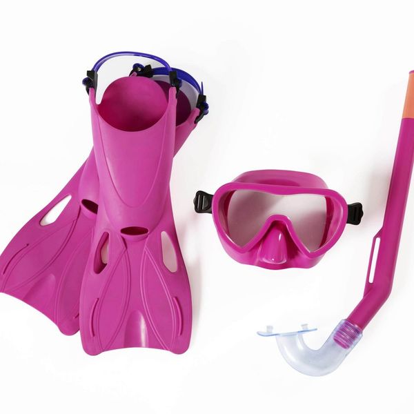 Set snorkel hydro-swim lil’ flapper per bambino (3+) - Bestway