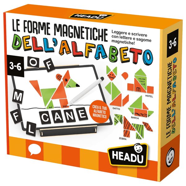 Headu - laboratorio magnetico leggo e scrivo - HEADU