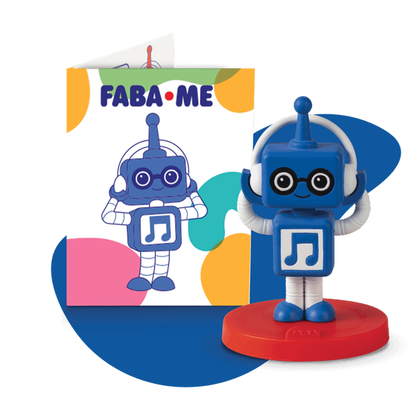 Personaggio sonoro faba - me blu - FABA