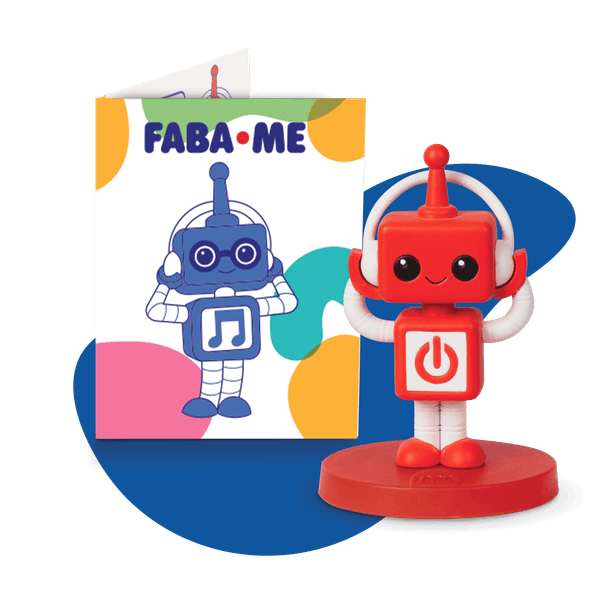 Personaggio sonoro faba - me rosso - FABA