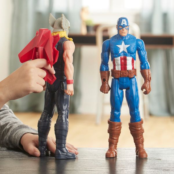 Hasbro avengers - thor (action figure 30 cm titan hero series blast gear) - Avengers, MARVEL