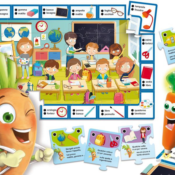 Lisciani - carotina va a scuola - LISCIANI