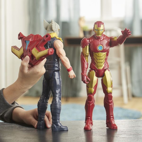 Hasbro avengers - thor (action figure 30 cm titan hero series blast gear) - Avengers, MARVEL