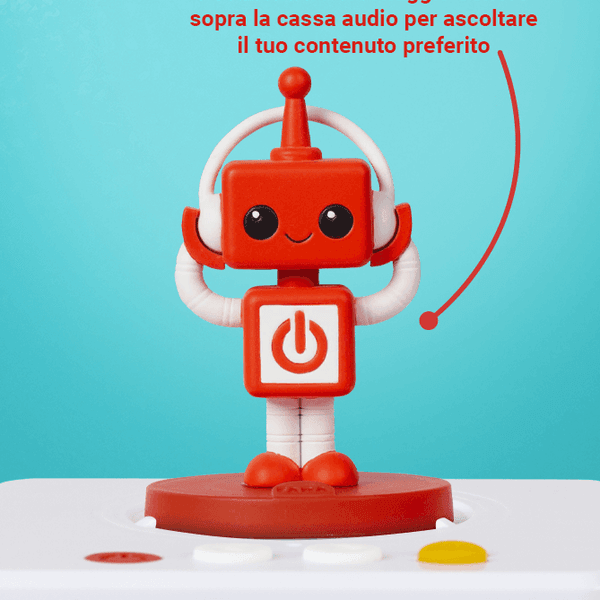 Personaggio sonoro faba - me rosso - FABA