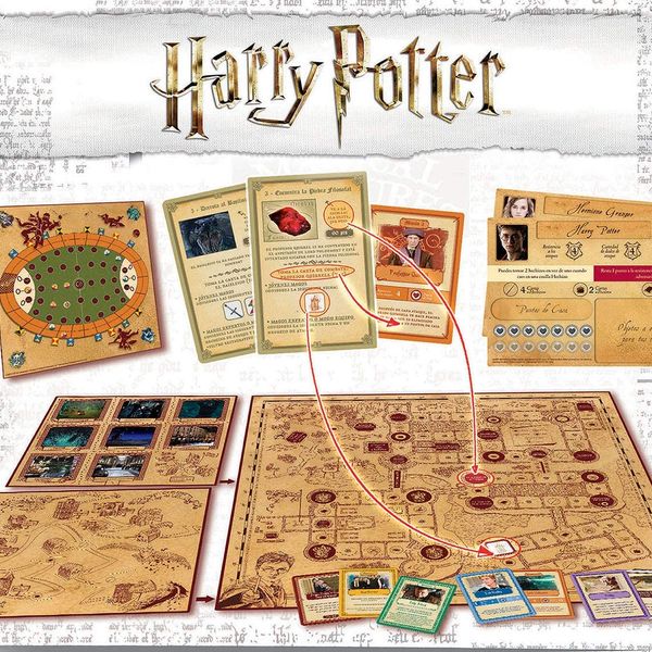 Harry potter: un anno a hogwarts - ASMODEE, Harry Potter