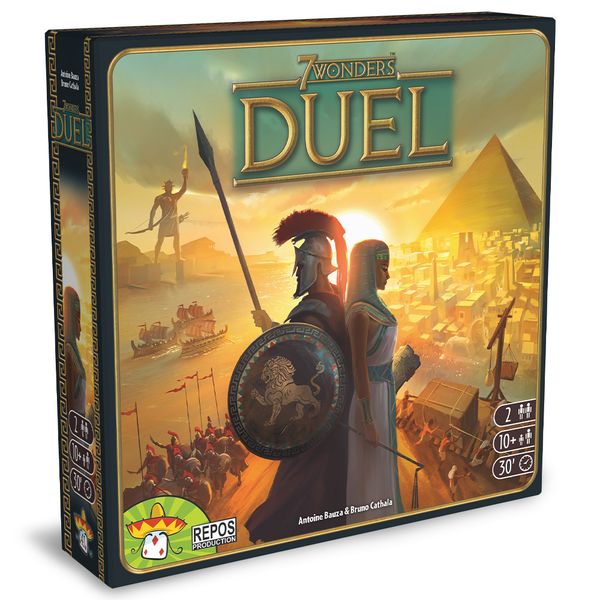 7 wonders duel – il gioco da tavolo strategico  – 10+ anni – 2 giocatori - ASMODEE