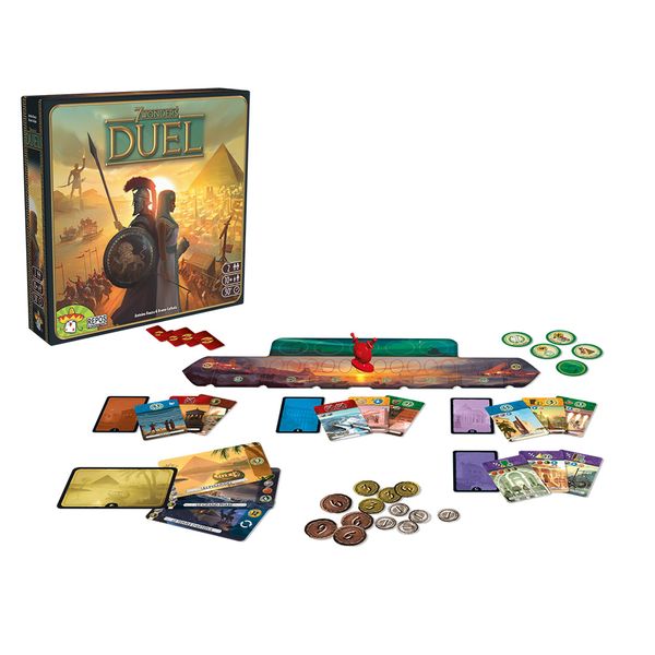 7 wonders duel – il gioco da tavolo strategico  – 10+ anni – 2 giocatori - ASMODEE