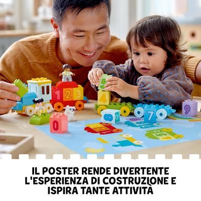 Lego duplo my first treno dei numeri giocattolo - impariamo a contare, giochi educativi per bambini dai 18 mesi in su, 10954 - LEGO DUPLO, LEGO