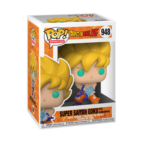 Pop animation: dragon ball z - goku con onda energetica - DRAGON BALL, FUNKO POP!