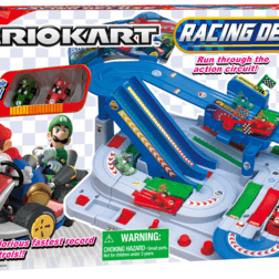 Mario kart racing deluxe - gioco da tavolo di corse adrenaliniche per 2 giocatori - Super Mario