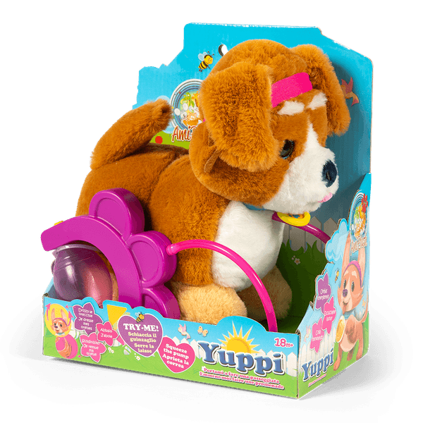 Yuppi - cane con guinzaglio - AMI PLUSH