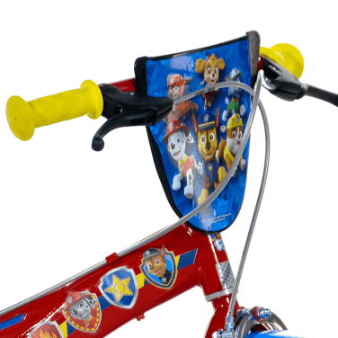Bicicletta per bambini 14" paw patrol - telaio in acciaio, ruote in gomma gonfiabili, stabilizzatori di serie e freno anteriore - ideale per bambini di altezza 95-127cm, 5-7 anni - Paw Patrol