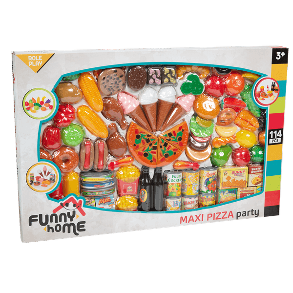 Mega pizza party - FUNNY HOME