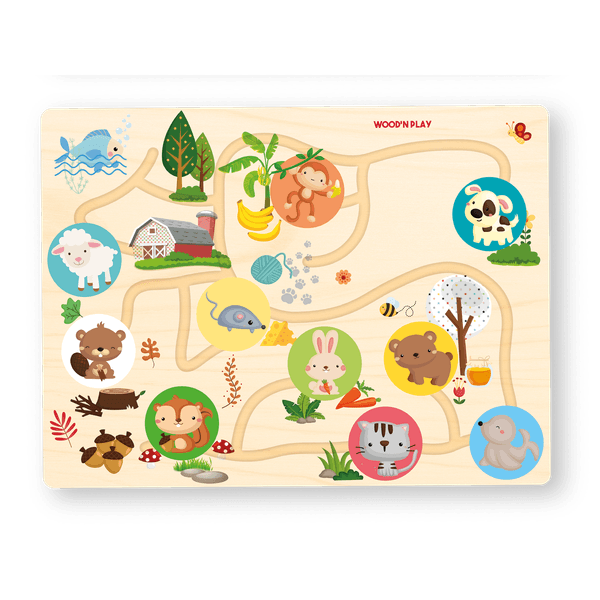 Puzzle circuito - WOOD 'N' PLAY
