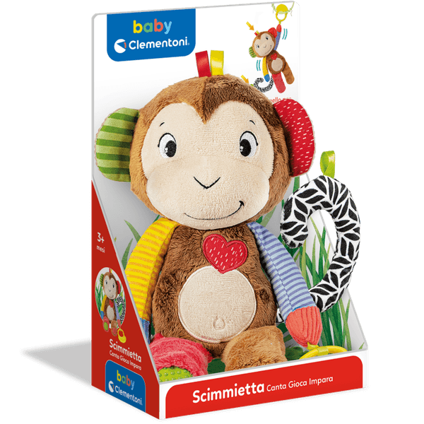 Scimietta canta gioca impara - BABY CLEMENTONI