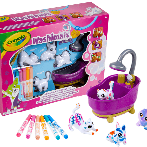 Washimals pets  set attività - CRAYOLA