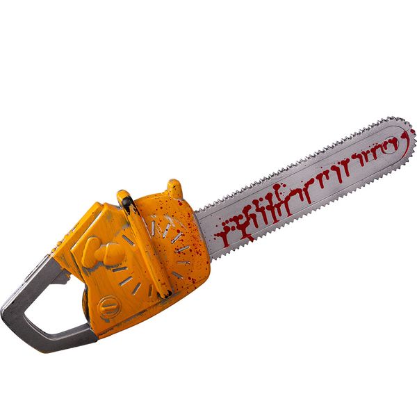Motosega in plastica con lama insanguinata - accessorio horror per costume da brivido - 54 cm - CARNIVAL TOYS
