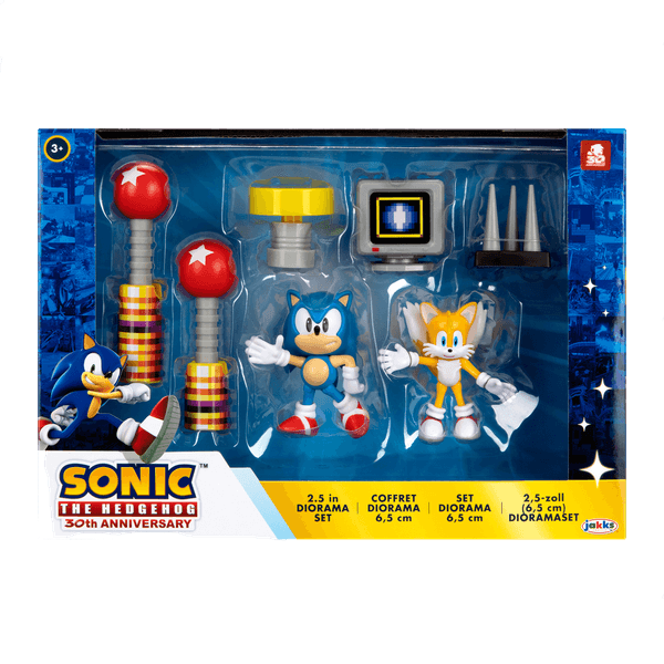 Sonic 6 cm figure diorama set - Sonic