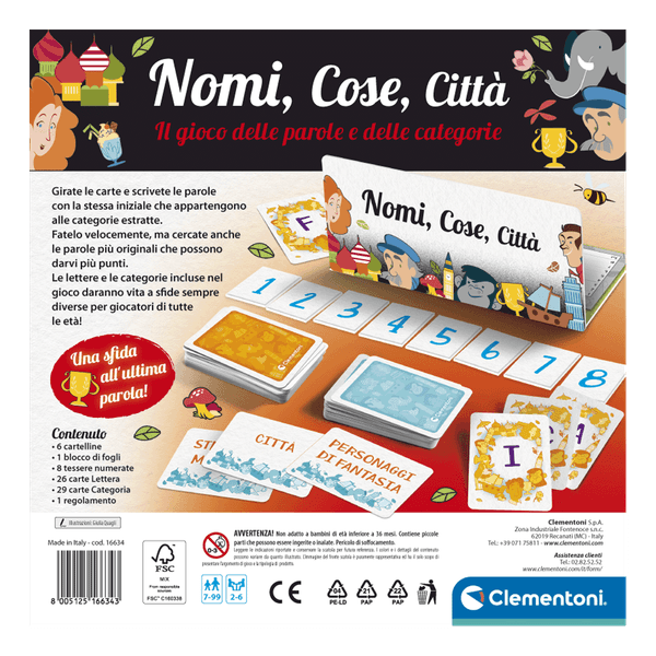 Nomi, cose, città - CLEMENTONI