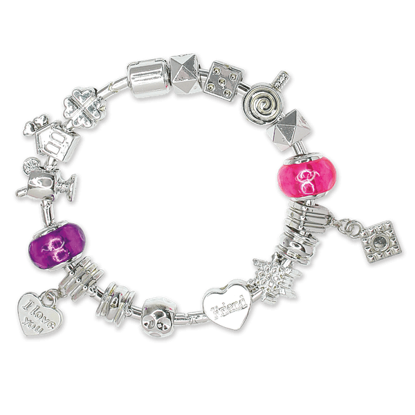Bracciale 12 ciondoli - MISS FASHION