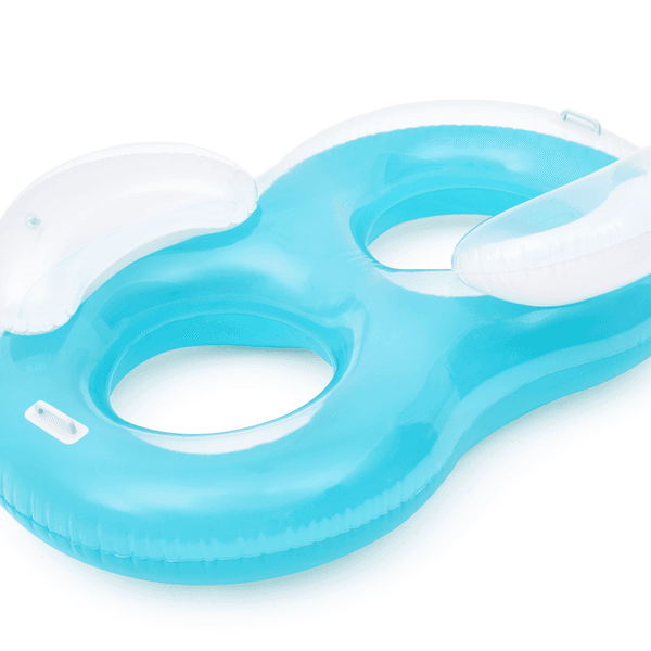 Poltrona doppia con schienale, cm.188x117, con maniglie - Bestway