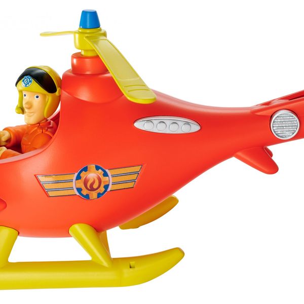 Sam elicottero wallaby con personaggio tom thomas - SAM IL POMPIERE