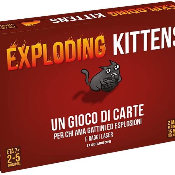 Exploding kittens - ASMODEE, EXPLODING KITTENS