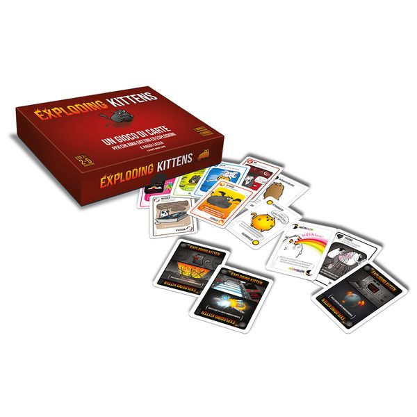 Exploding kittens - ASMODEE, EXPLODING KITTENS