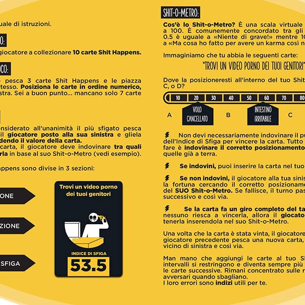 Shit happens - il gioco della sfiga - GOLIATH