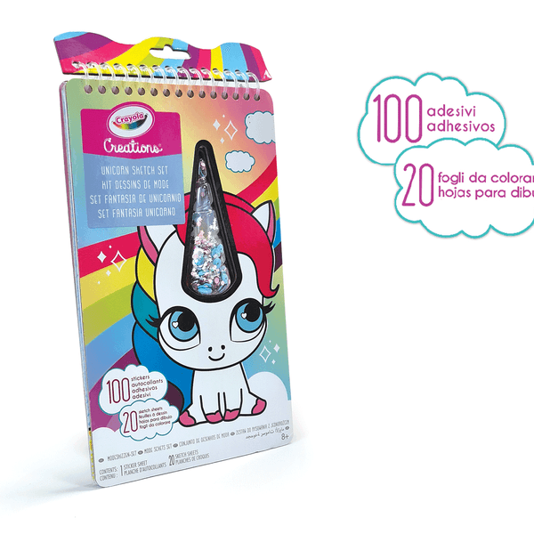 Album set fantasia unicorno - CRAYOLA