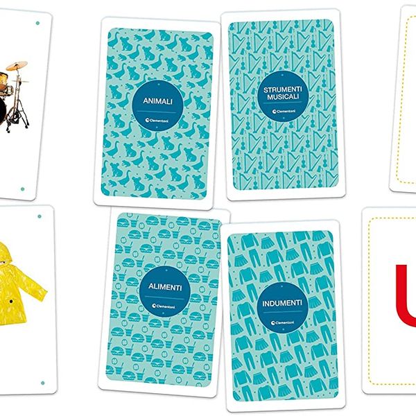 Montessori carte alfabeto tattile - SAPIENTINO