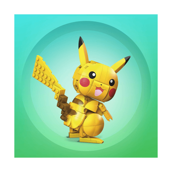 Mega construx - mega construx pokémon elettro da 10 cm con dettagli realistici , giocattolo per bambini 6+ anni, gmd31 - MEGA BLOKS, POKEMON
