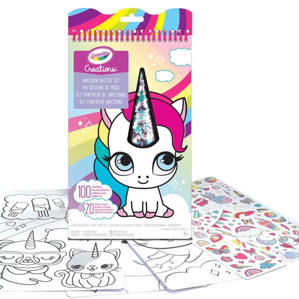 Album set fantasia unicorno - CRAYOLA