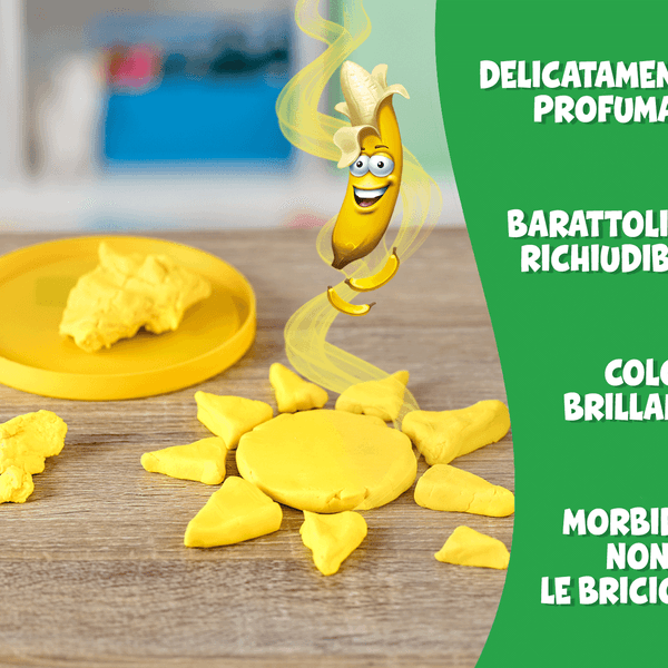 Silly scents dough
barattolini pasta da modellare profumata 113gr - CRAYOLA