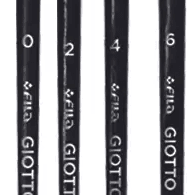Blister 4 pennelli giotto serie 577 n° 0,2,4,6 - GIOTTO