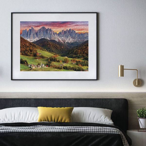 Clementoni puzzle val di funes - 2000 pezzi - CLEMENTONI