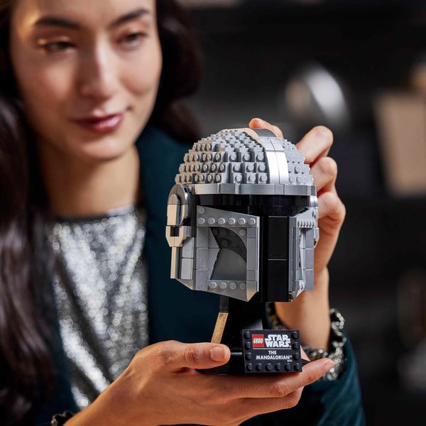Lego star wars 75328 casco del mandaloriano, elmo da collezione, regalo per adulti da esposizione di guerre stellari - LEGO® Star Wars™, LEGO, Star Wars