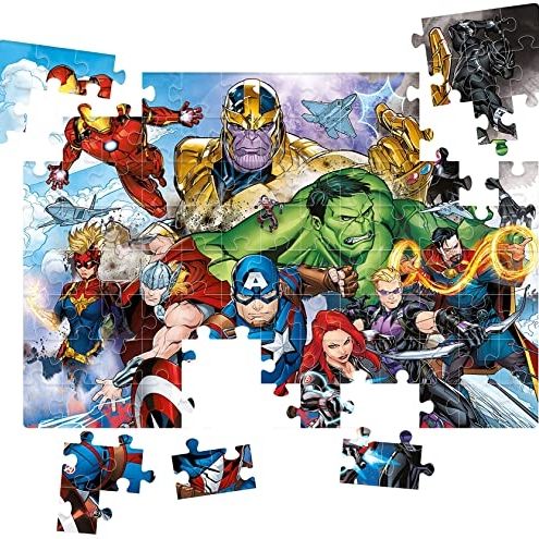 Clementoni - puzzle marvel the avengers - 104 pezzi - CLEMENTONI, Avengers