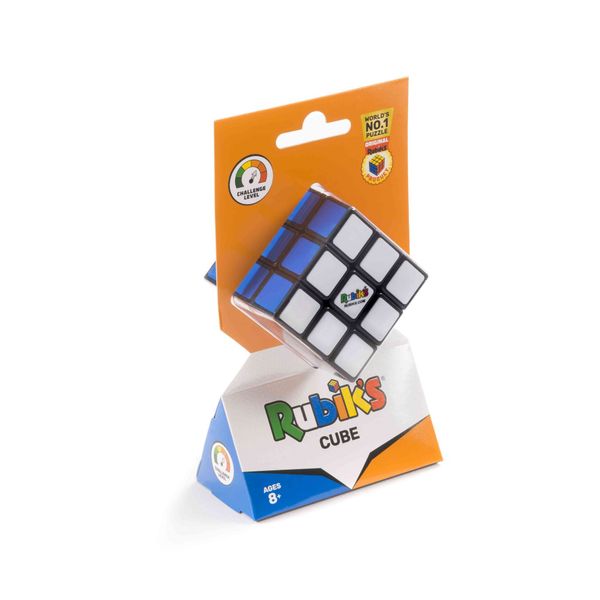 Il cubo di rubik classico 3x3, l'originale, età 8+, rompicapo professionale - RUBIK'S CUBE