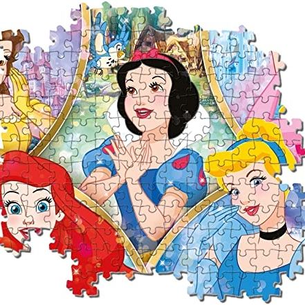 Clementoni - puzzle disney princess - 180 pezzi - CLEMENTONI, DISNEY PRINCESS