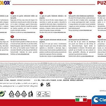 Clementoni - puzzle disney princess - 180 pezzi - CLEMENTONI, DISNEY PRINCESS