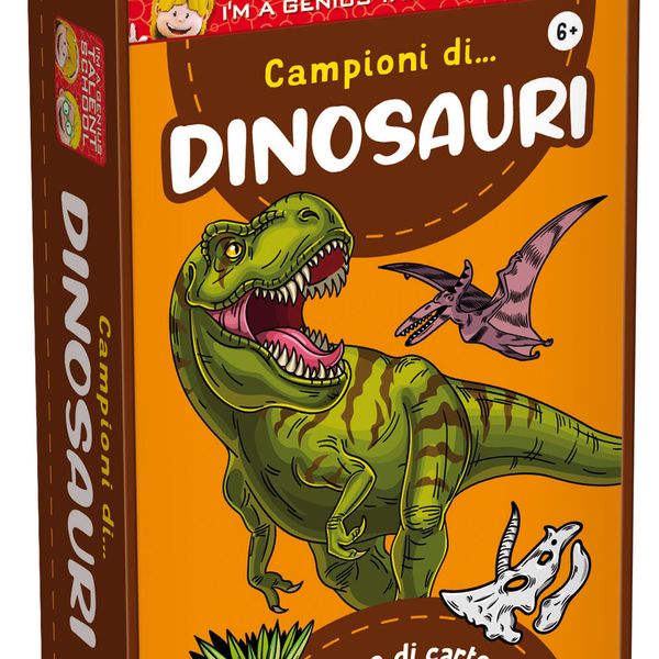 I'm a genius campioni di dinosauri - LISCIANI
