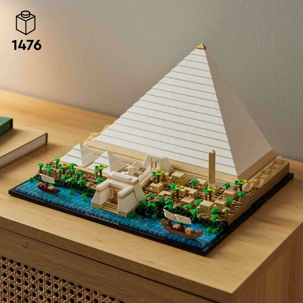 Lego architecture 21058 la grande piramide di giza, set da collezione per adulti, hobby creativi, decorazione per la casa - LEGO ARCHITECTURE, LEGO